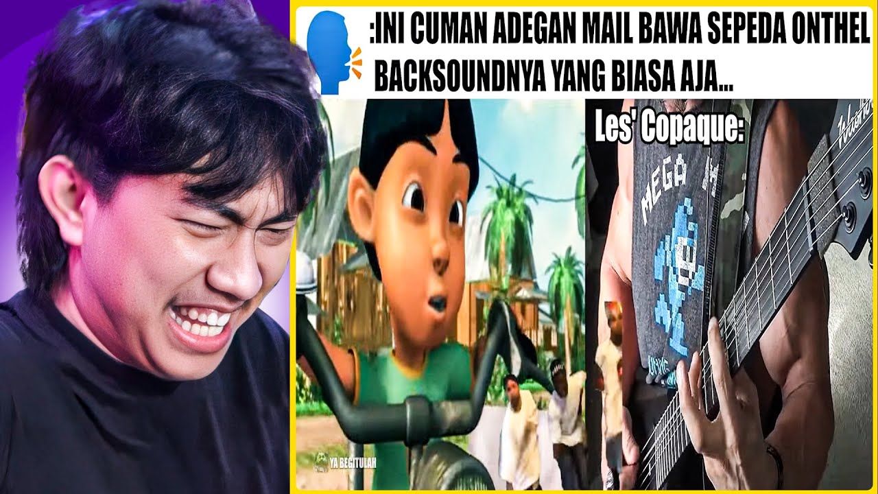rill or fek musik mail bawa sepeda terlalu ENAK!? - MEME YUCUB
