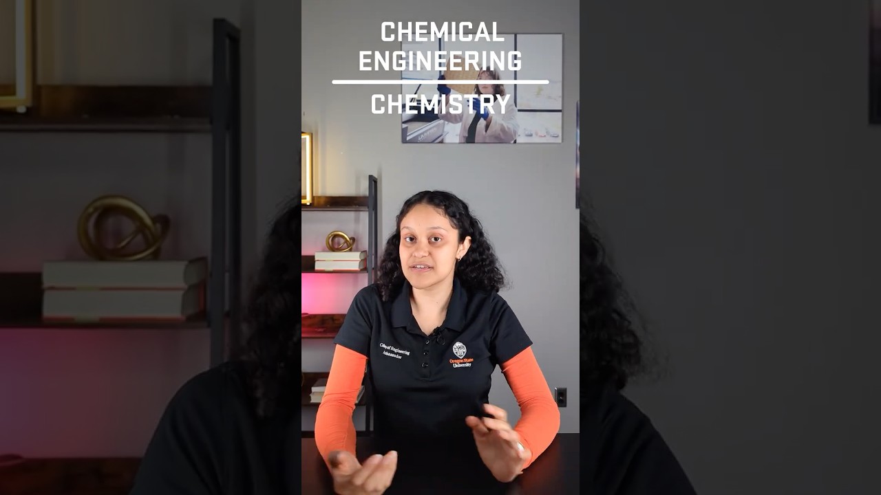Chemical engineering vs. chemistry  #oregonstate #engineering #chemicalengineers #chemistry