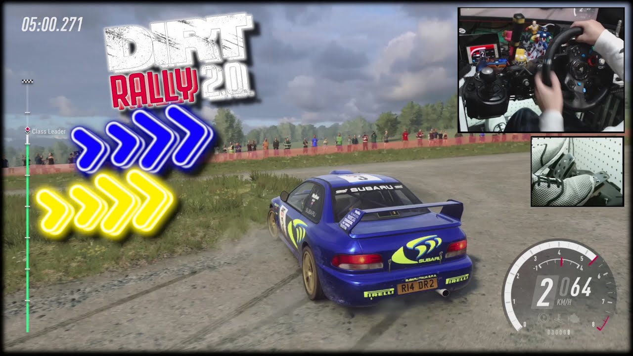 SUBARU Impreza S4 Rally WRC Германия / Logitech G29 DiRT Rally 2.0 DLC