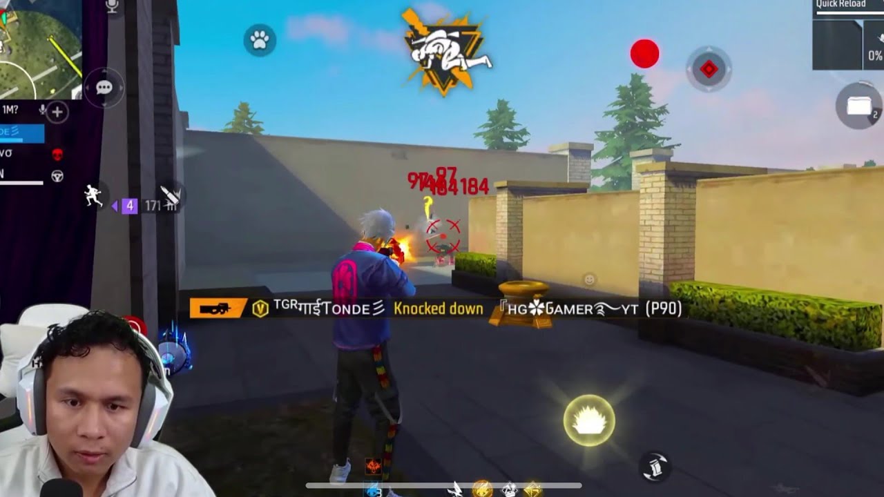 Hacker hacker he .tonde gamer ke game me aaya hacker.god level gameplay video 2026 br ranked Booyah.