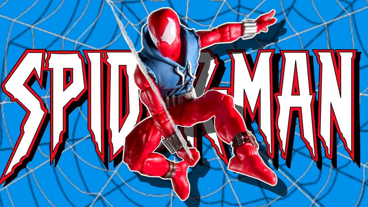 Is this the BEST Scarlet Spider-Man Action Figure?! (Marvel Legends Scarlet Spider Review)