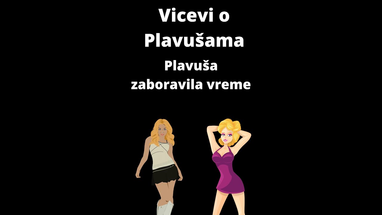 Vicevi o Plavusama| Sme&scaron;no do Suza | Najbolji Vicevi | Za&scaron;to je plavu&scaron;a zakasnila na dejt?