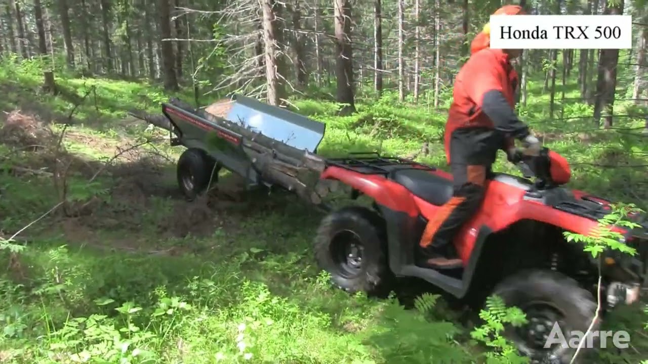 Aarre 2022 | Mönkijä apuna metsätöissä