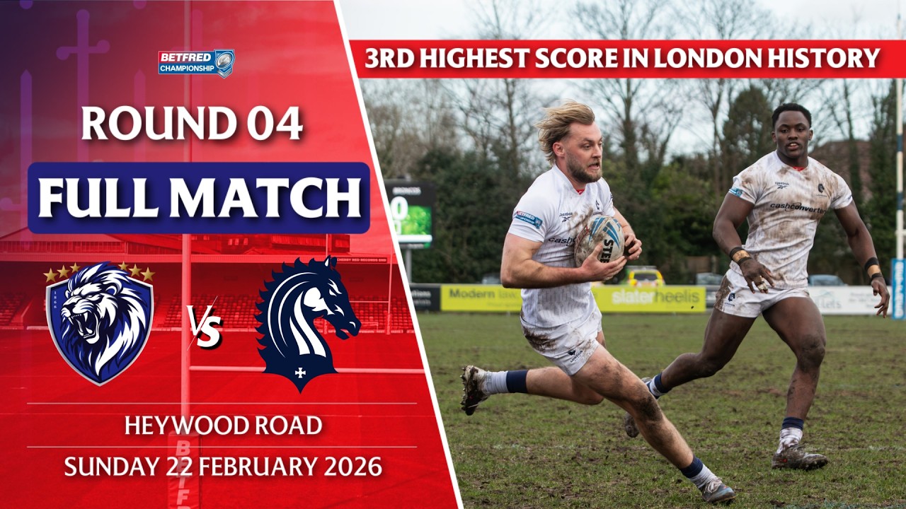 FULL MATCH REPLAY - Swinton Lions v London Broncos | ROUND 4 BETFRED CHAMPIONSHIP