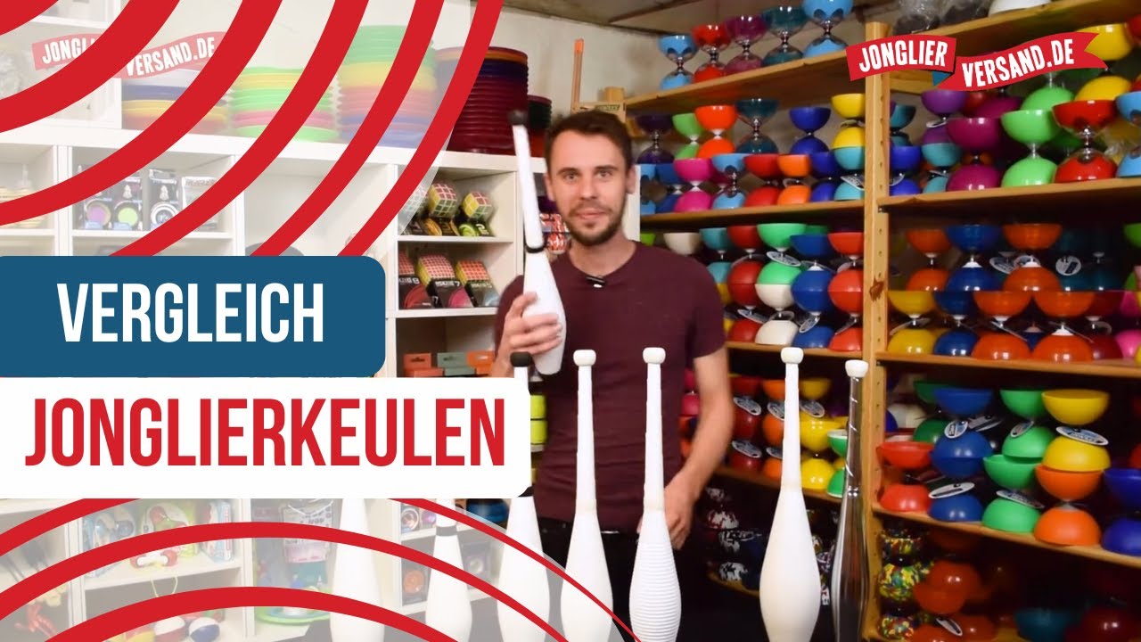 Welche Jonglierkeulen sind am besten? | Jonglierversand.de | Vergleich Jonglierkeulen