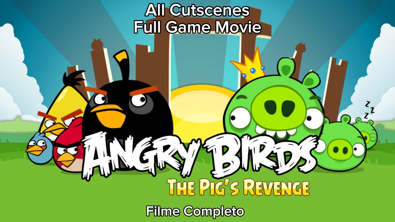 Angry Birds The Pig’s Revenge - All Cutscenes: Full Game Movie (v2.2.0)