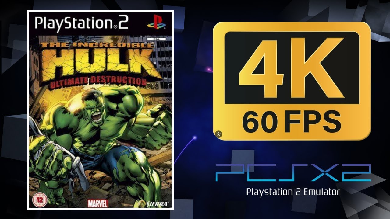 The Incredible Hulk Ultimate Destruction | PS2 (PCSX2) | 4K UHD