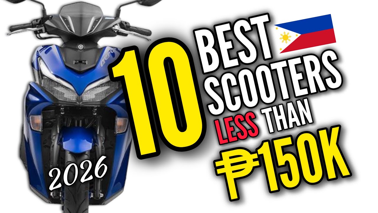 TOP 10 BEST SCOOTERS IN THE PHILIPPINES 2026 | Ultimate Buyer’s Guide
