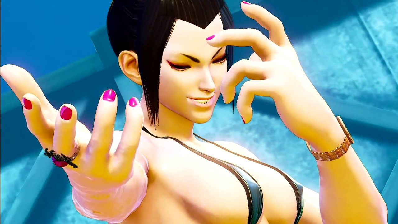 Juri Mod losing scenes! | Juri Mod | Street Fighter V losing scenes