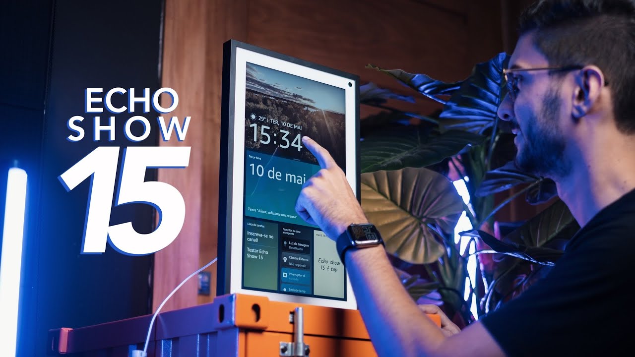 REVIEW: A nova ECHO SHOW 15 vale a pena?
