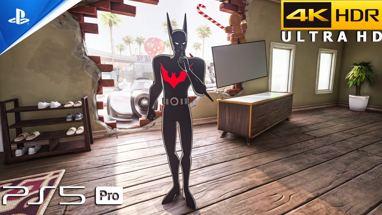 Fortnite (PS5 Pro) 4K 120FPS HDR Gameplay | Skin Batman Beyond