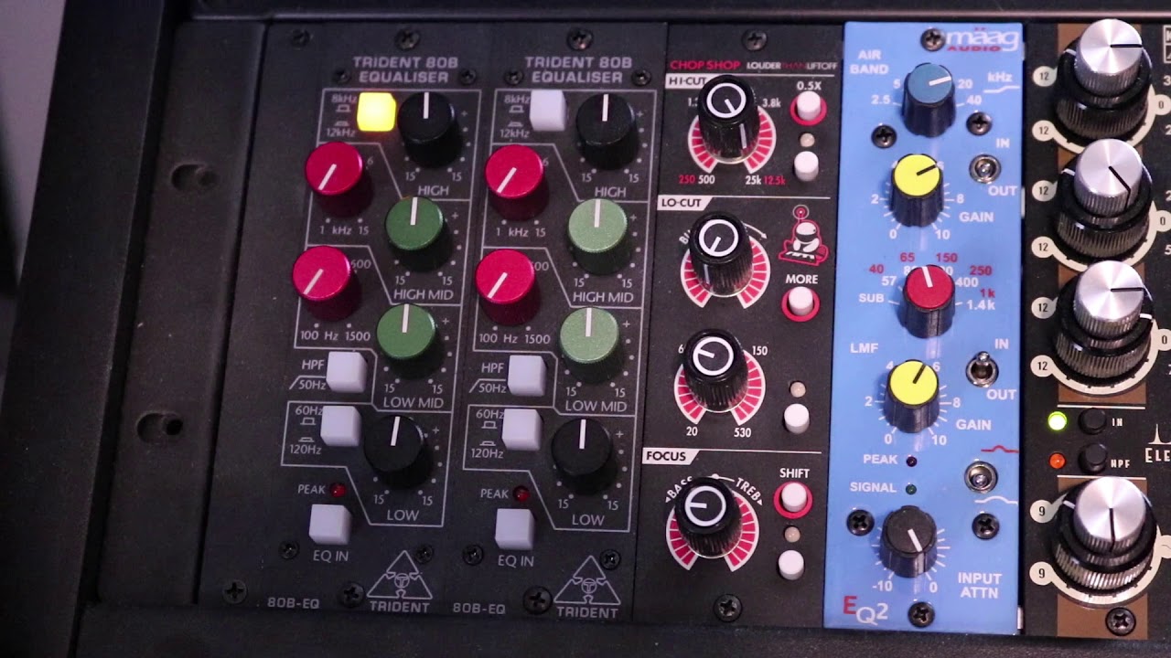 Trident 80B 500 series eq review