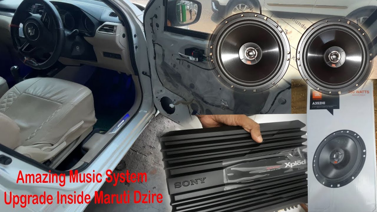 Finally Upgraded Music System of my Swift Dzire | Installed JBL Component | Best Component