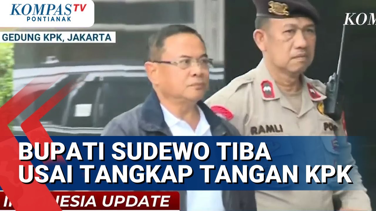 Terkini Bupati Pati Tiba Di Gedung KPK Usai Terjaring OTT