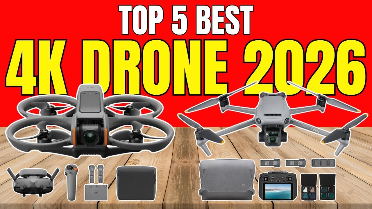 Best Drone Under $1000 (2026) | DJI 4K & Pro Camera Drones