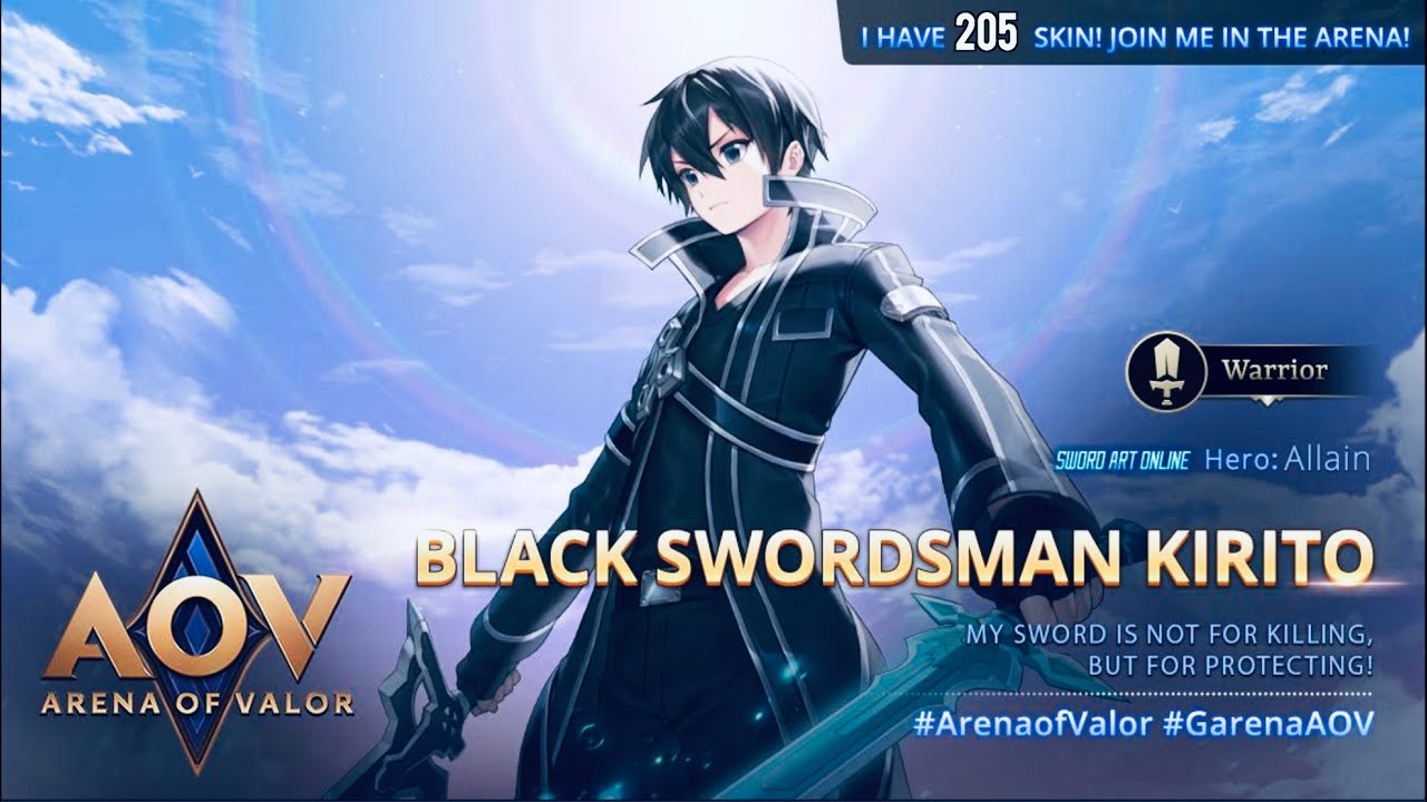 AOV - Arena Of Valor - Allain X Kirito gameplay | DS lane |