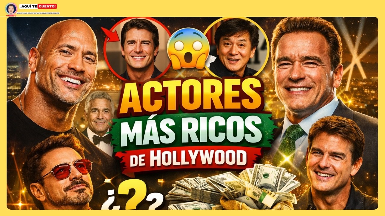 Los 10 Actores Más Ricos de Hollywood