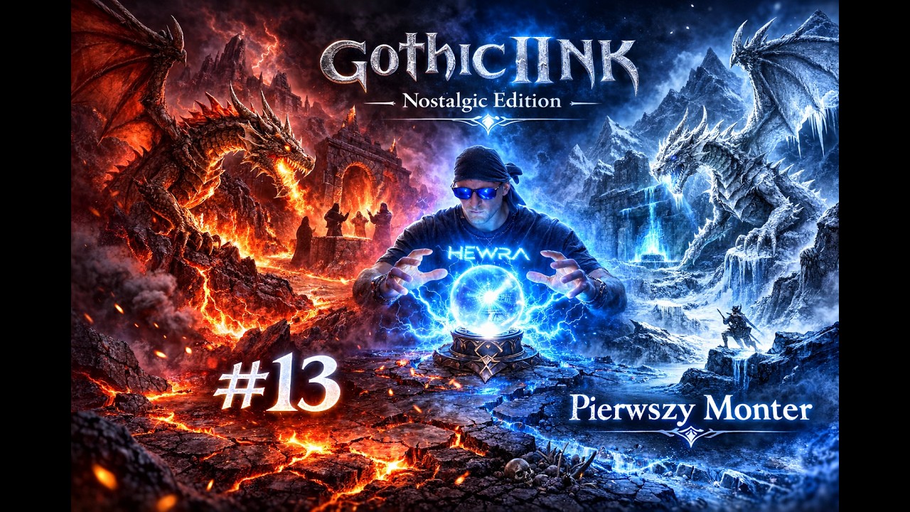 🔴👽 Rozdanie 063 : GOTHIC 2 NK NE : Lodowy i Ognisty Smok a do tego luźne Montowanie...#13 👽🛸