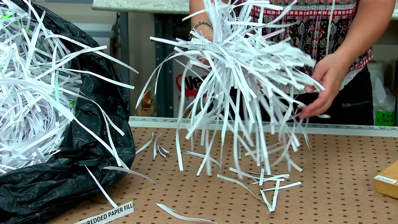 Office Shredded Paper- Free Packaging Paper