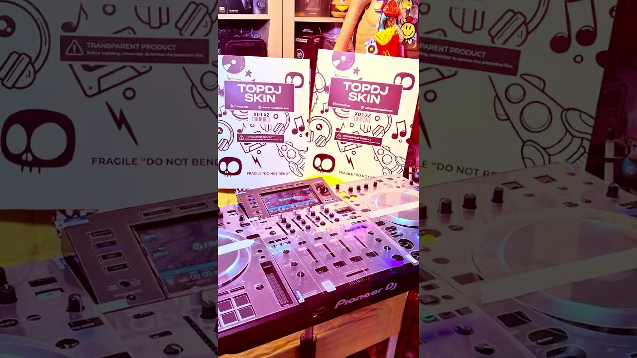 “Protect, Peel, Play: Ultimate DJ Gear Protection with Top DJ Skin! 