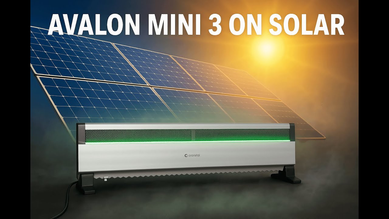 Avalon Mini 3 Setup with Solar Power! ⚡☀️ Ultimate ASIC Mining Guide #AvalonMini3 #ASICMining