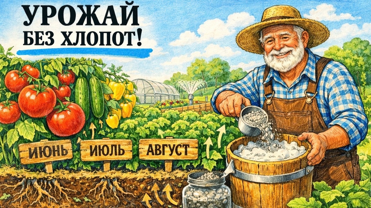 Агрономы в ШОКЕ! 1 стакан ферментированной золы = ВЗРЫВНОЙ урожай. Почему это скрывали?