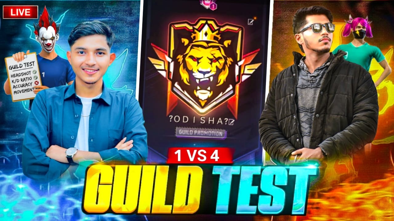 ODISHA NO 1 GUILD | KALIX GAMING GUILD TEST 1VS4 | SRITAM IS LIVE | #freefire #freefirelive