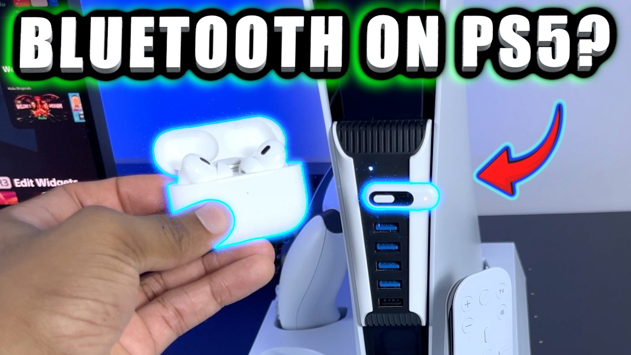 Bluetooth на PS5? Я протестировал AirPods с этим USB-аудиоадаптером.