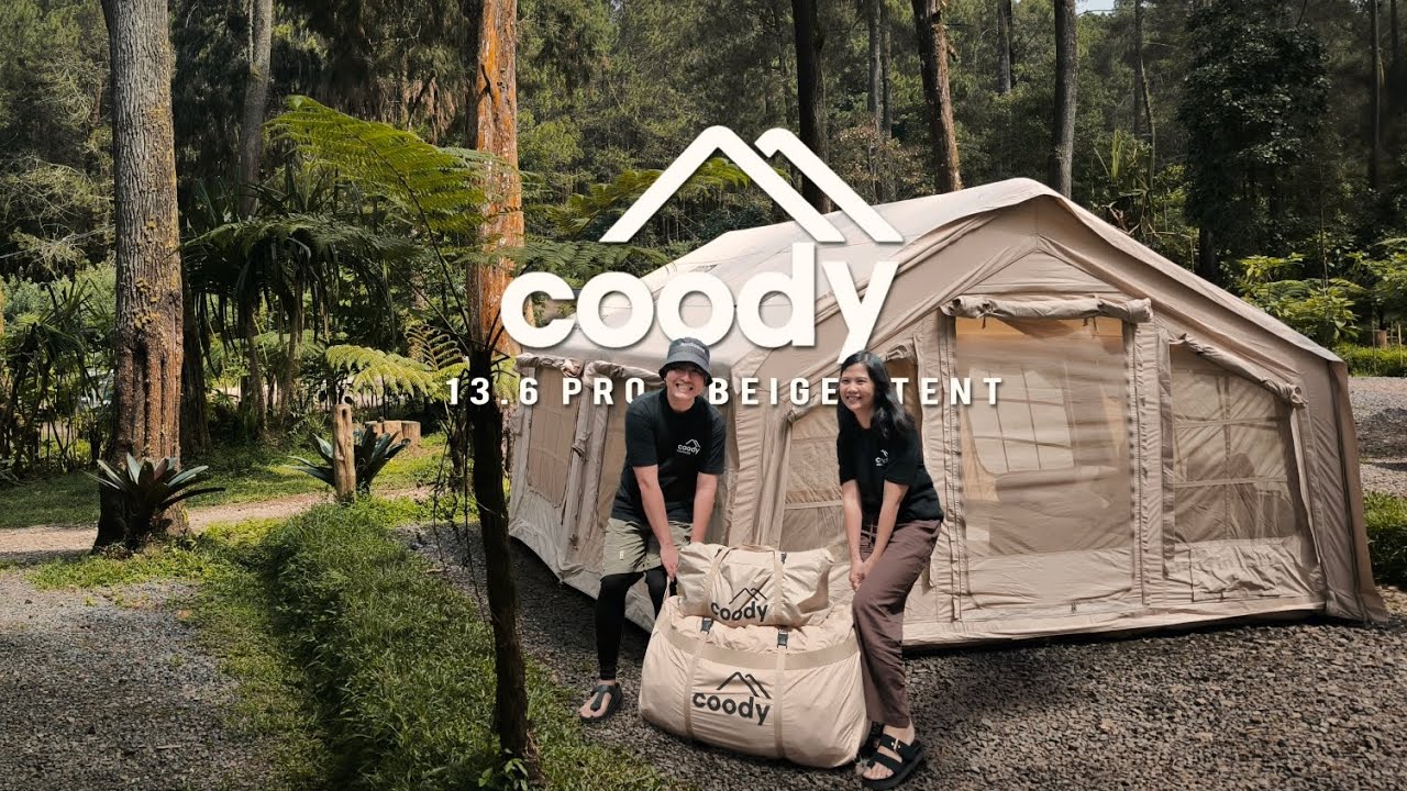 Coody 13.68 Pro - Inflatable Tent | Tenda Angin Ternyaman Idaman Keluarga | Cara Setup & Bongkar