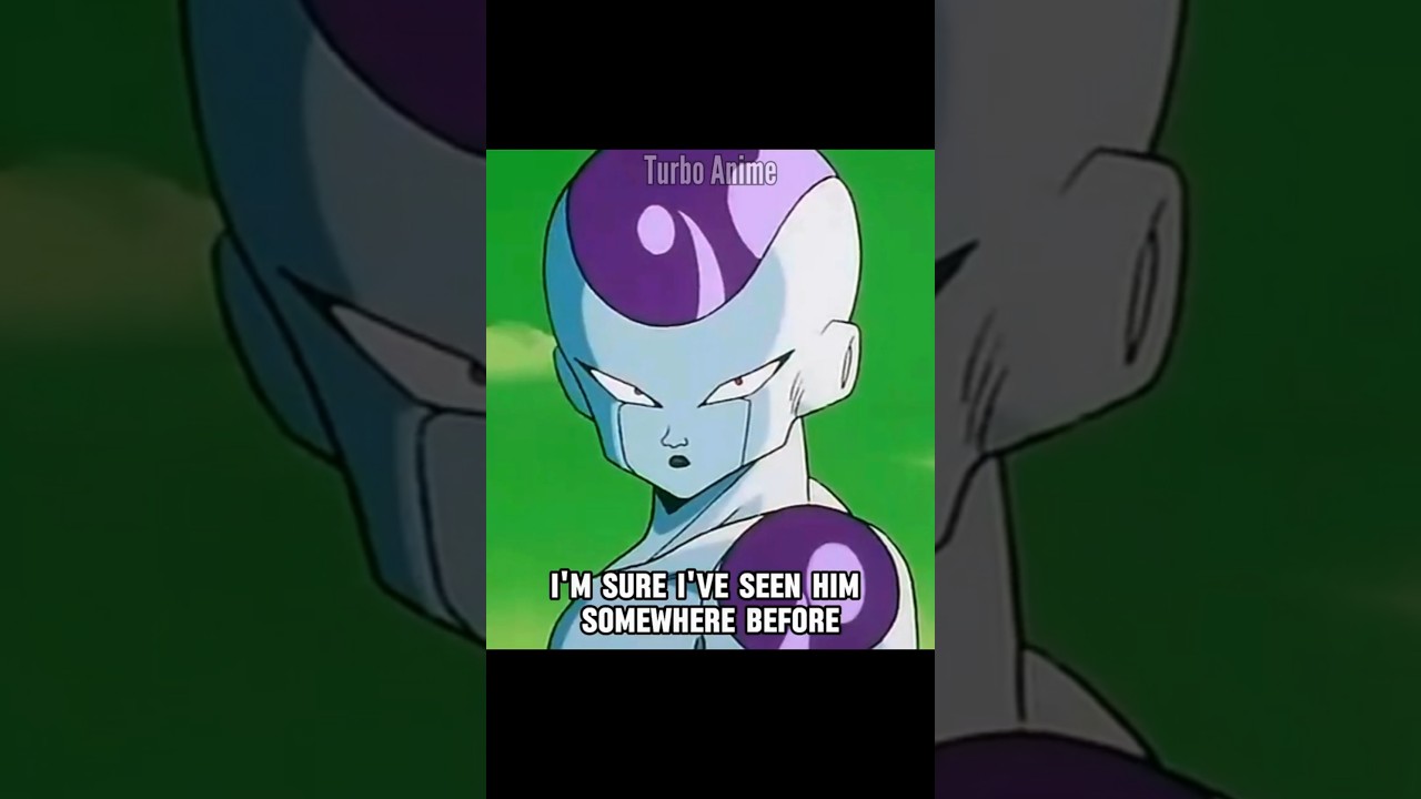 Frieza Meets Goku for the First Time ⚡. 
