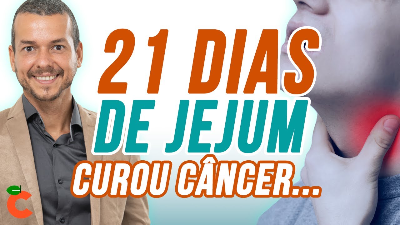 CURA DO C&Acirc;NCER COM JEJUM de 21 dias! Tratamento de linfoma com jejum intermitente de &aacute;gua