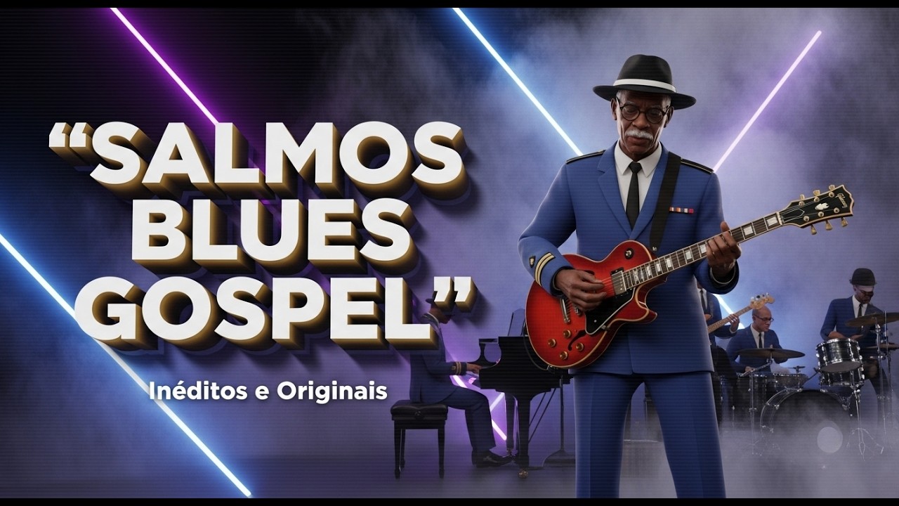 Delta Blues Gospel | Acalme Sua Alma com o Poder dos Salmos 84 e 92 !