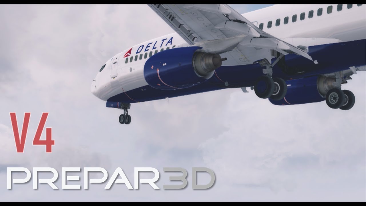Prepar3d v4 | PMDG 737 Landing @ Flightbeam Minneapolis KMSP