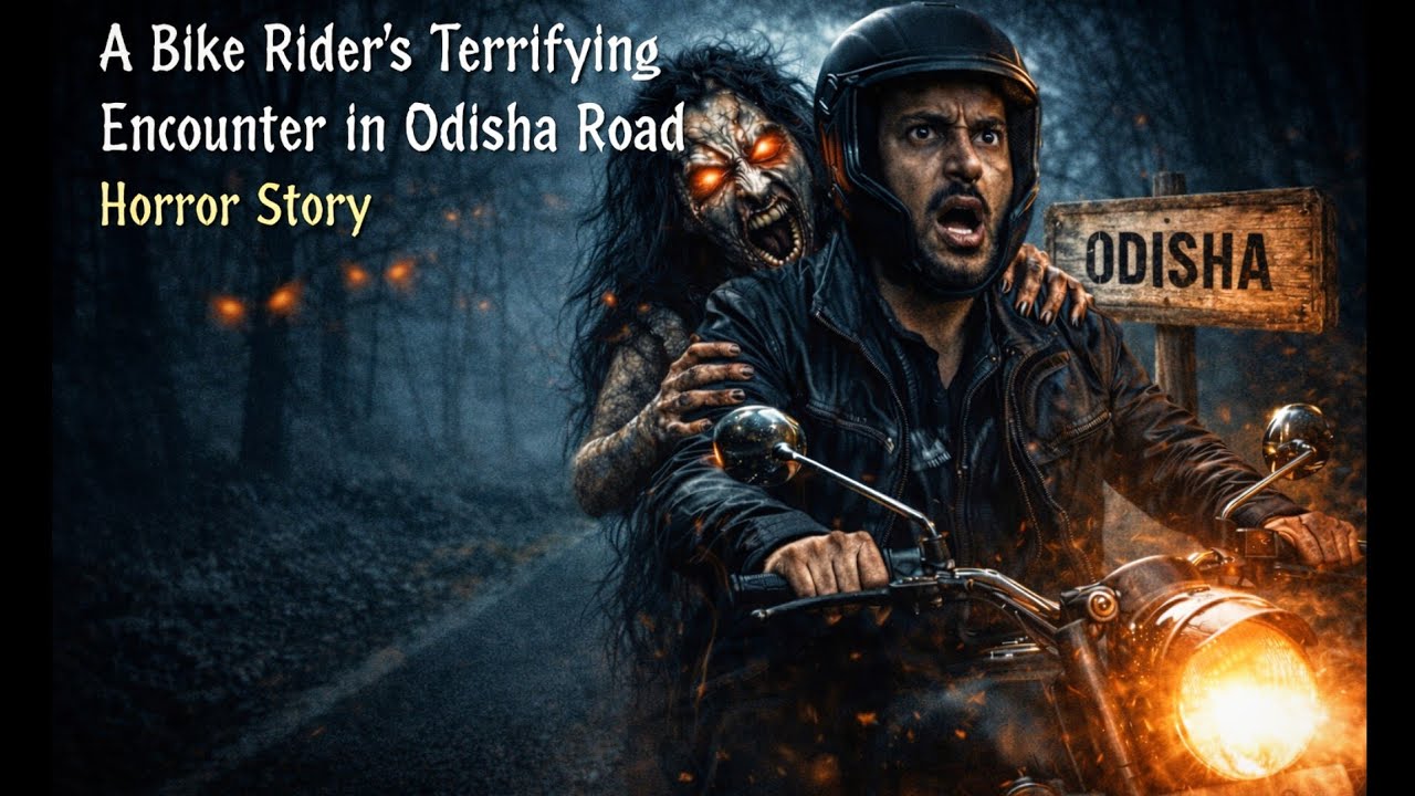 Midnight Bike Ride on a Cursed Jungle Road | True Horror Story”😱 | #horror #story