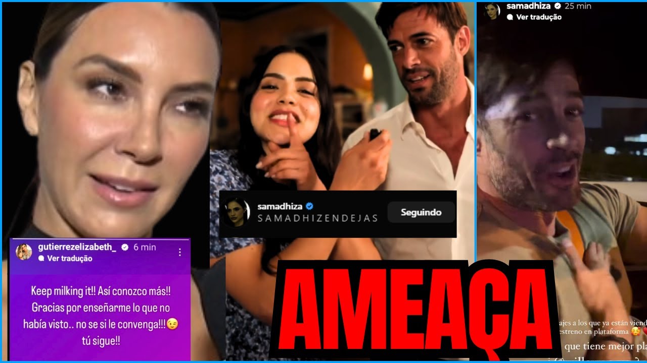 ELIZABETH SURTA APÓS WILLIAM LEVY VOLTAR A SEGUIR SAMADHI E FAZ AMEAÇAS PRO GALÃ! BOMBA VAI EXPLODIR