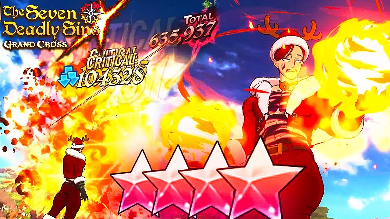 IMPRESSIVE!!! CHRISTMAS MONSPEET OBLITERATES PVP!! | Seven Deadly Sins: Grand Cross