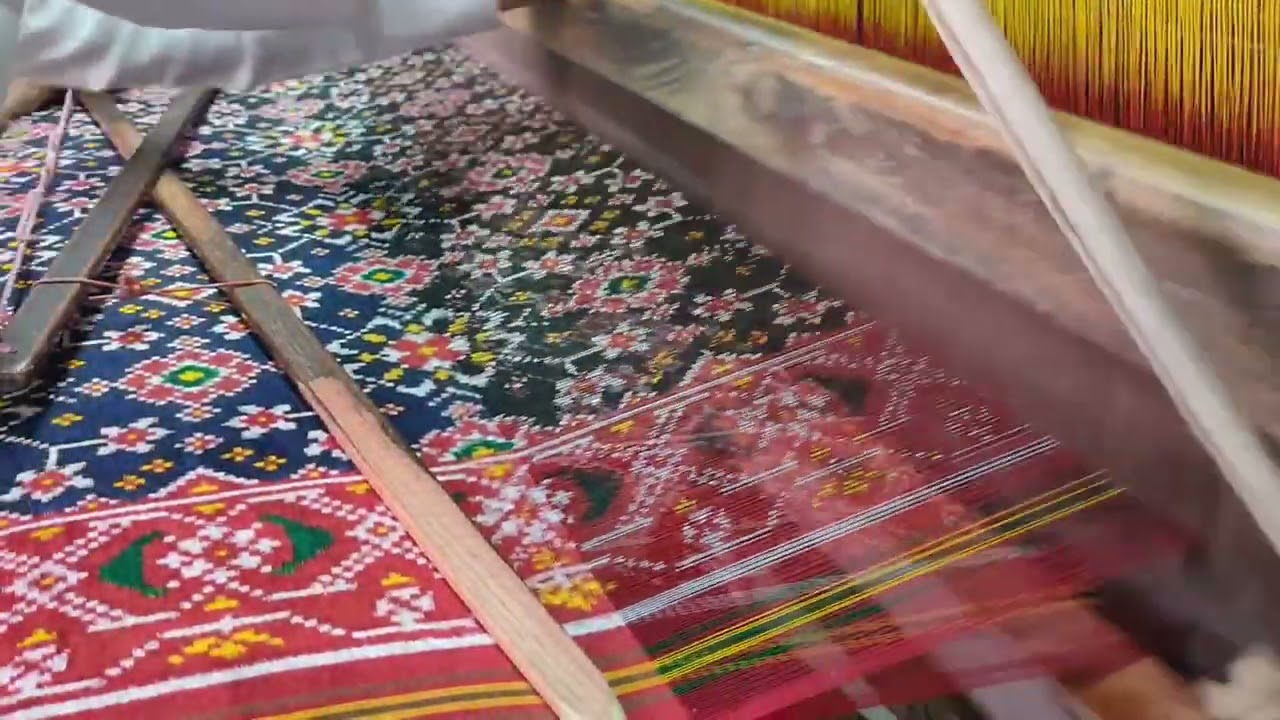double ikat patola saree