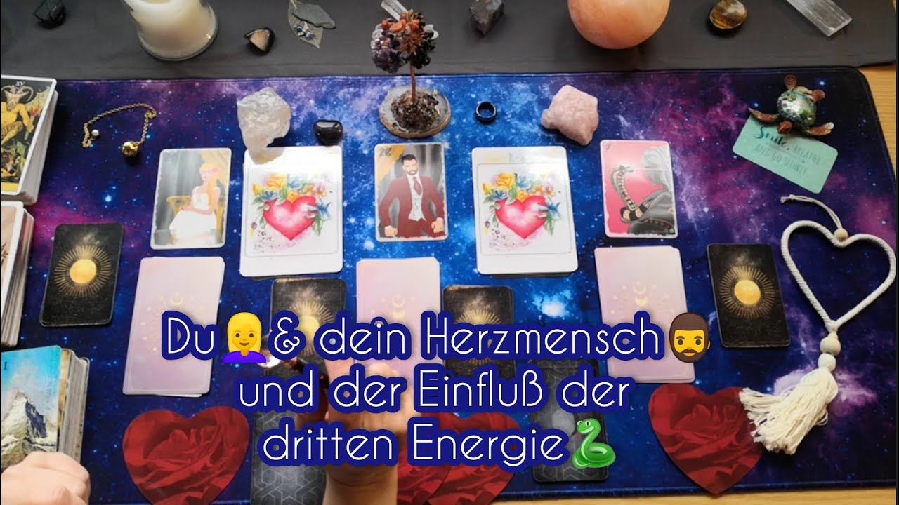 Du 👱‍♀️, dein Herzmensch 🧔 & die Schlange 🐍 als die 