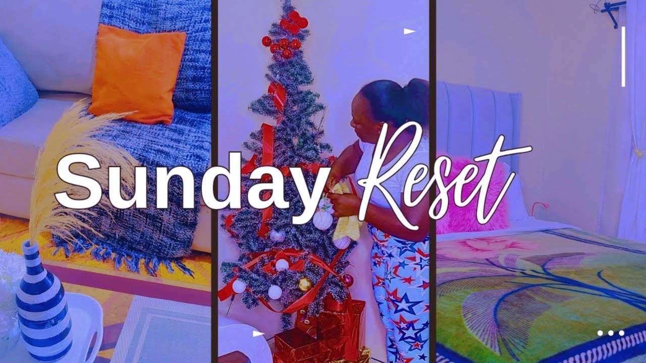 2024 Sunday Reset: Undecorate & Clean 🧹| Aesthetic Tips ✨| New Year Reset #sundayreset