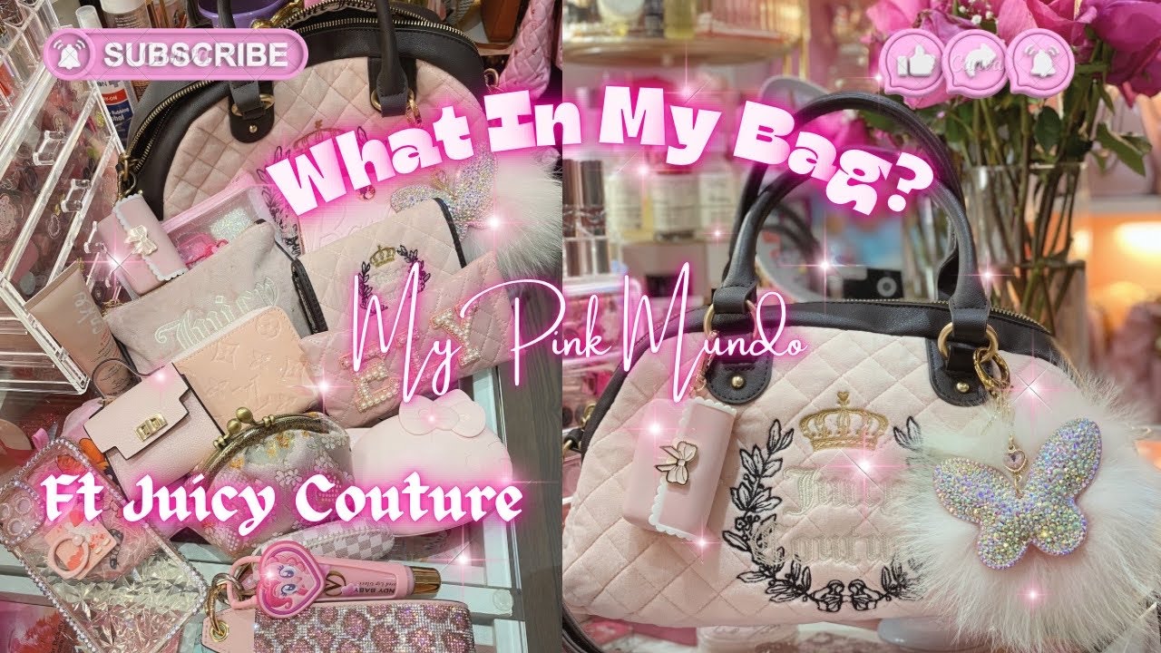 WIMB - WHAT’S IN MY BAG? Ft Juicy Couture Royal Couture in Pink Clay