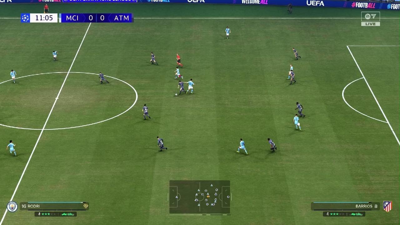 ATLÉTICO DE MADRID vs MANCHESTER CITY CHAMPIONS LEAGUE SEMIFINAL - FIFA 26