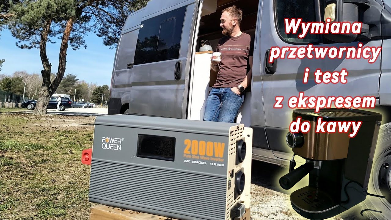 PowerQueen  230V wymiana przetwornicy z powodu ekspresu do kawy