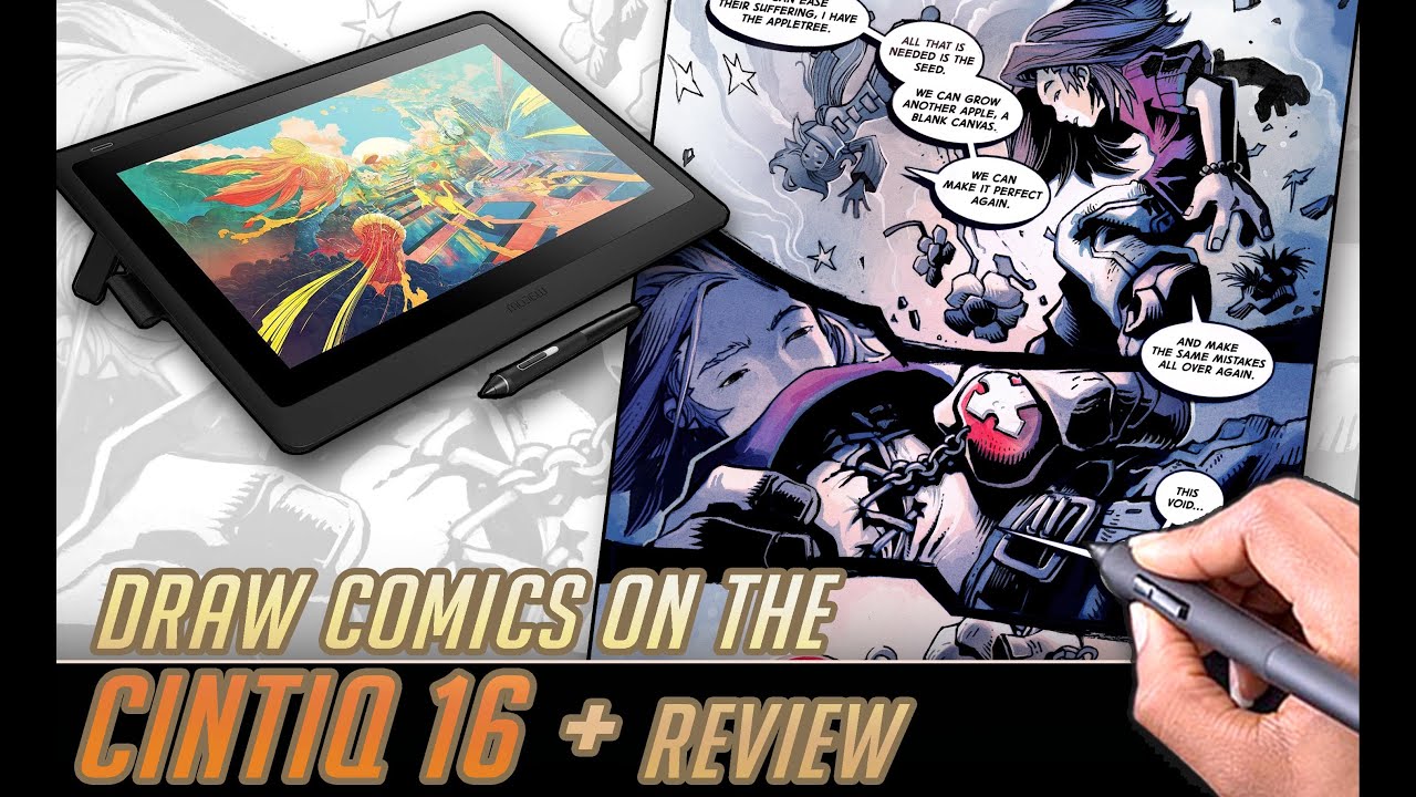 Cintiq 16 - THE tablet for making comics!