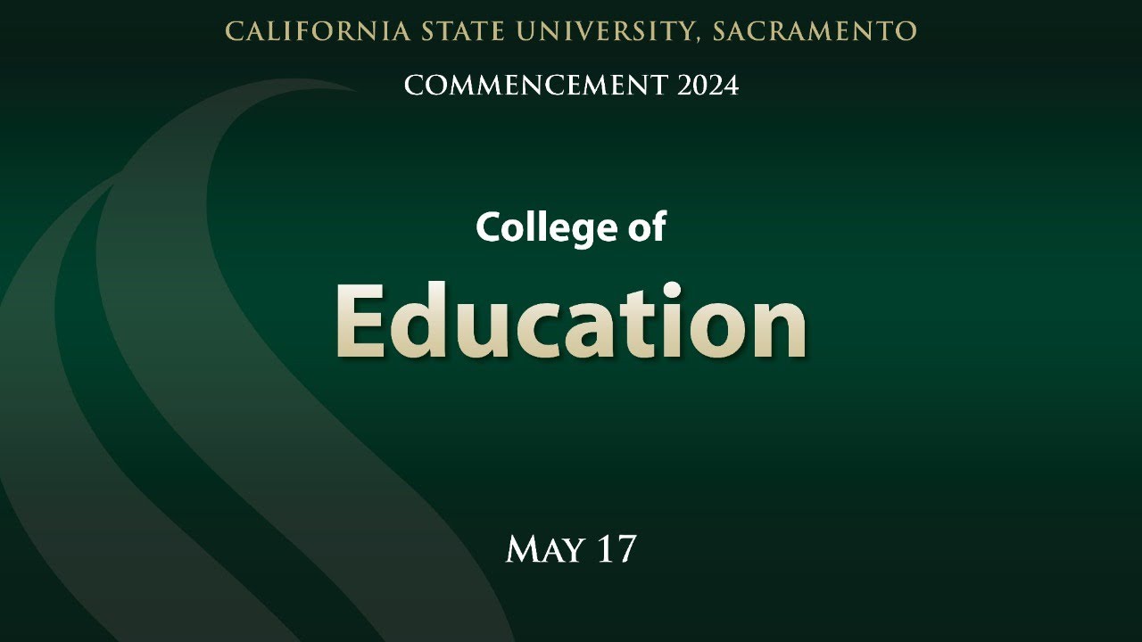 Commencement 2024: College of Education