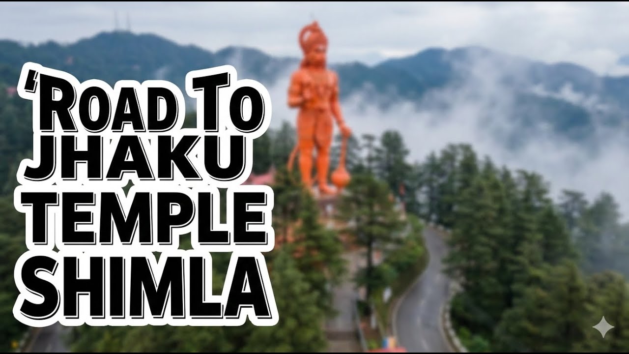 Road to Jhaku Temple | Shimla | Himachal Pradesh #himachalpradesh #shimla #shimlamallroad #kufri
