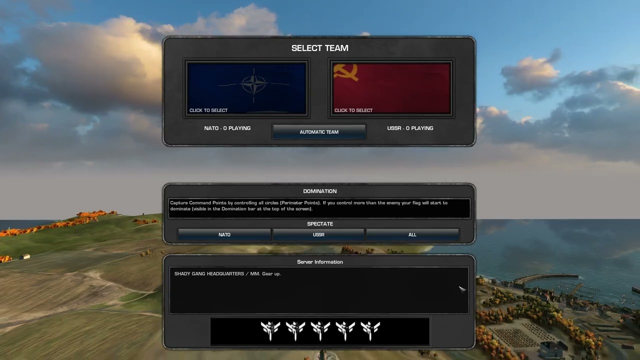 World In Conflict: 2v2 Matchmodes and 3v3 Pubs October (?) 2025