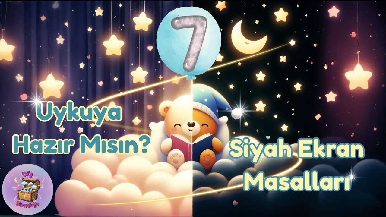 Siyah Ekran Uyku Masalları 7 | Çocuklar İçin Uyku Masalları | Hemen Uyutan Masallar | Masal Dinle