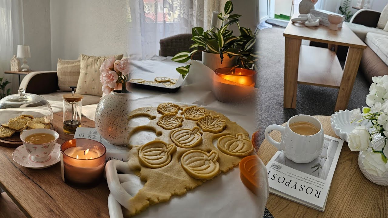 Уютные сентябрьские дни 🍂| сдобное печенье, готовка, мое простое и расслабляющее времяпровождение