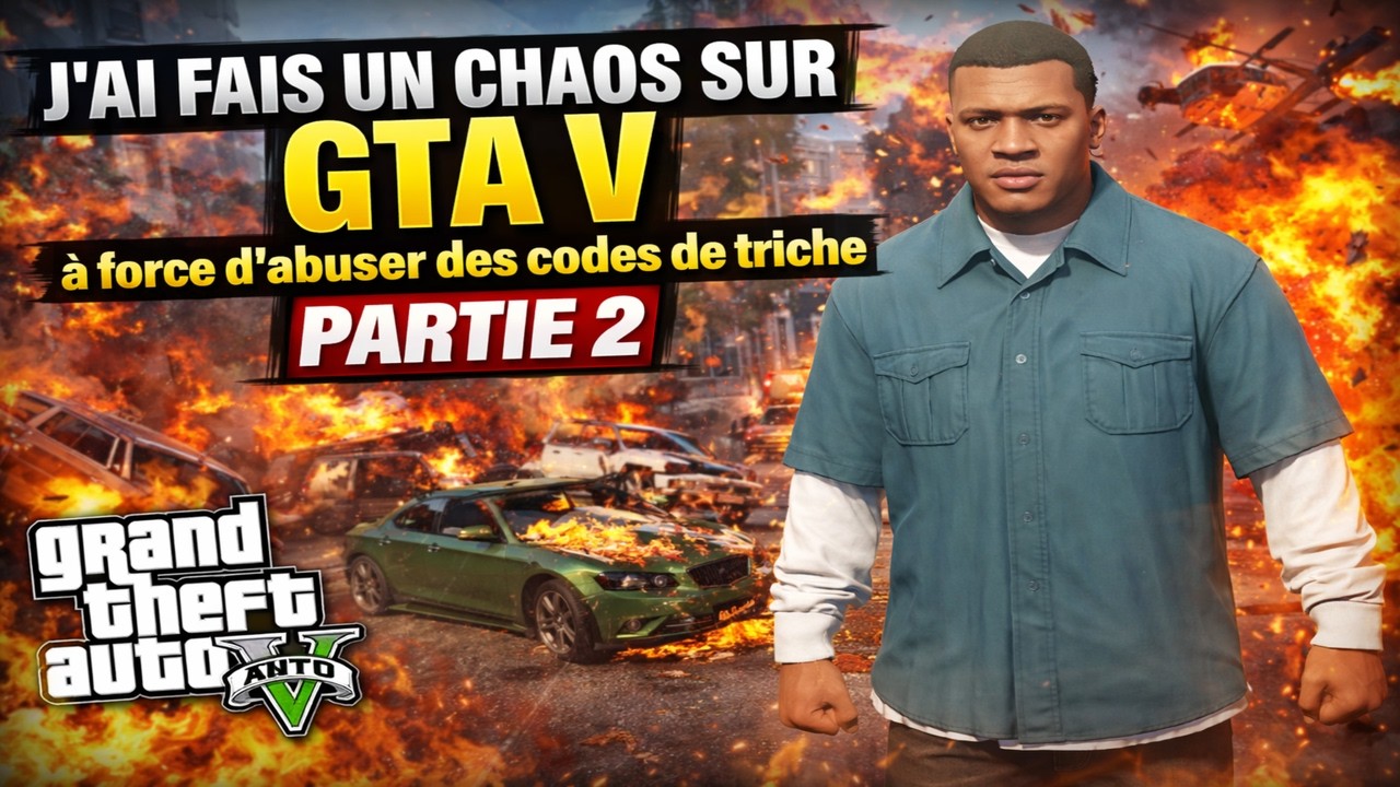 J'ai encore abuser des codes de triche sur GTA V