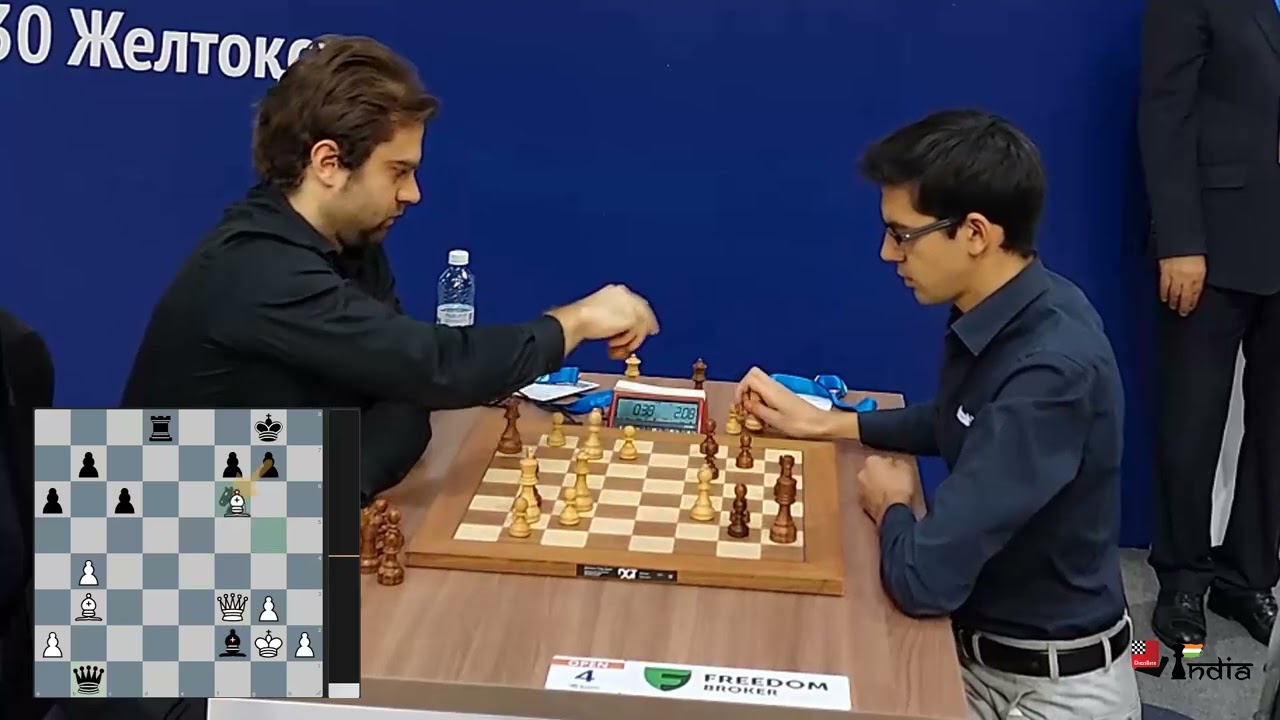Anish Giri kicks the chair back into next gear | Shankland vs Giri | World Blitz 2022